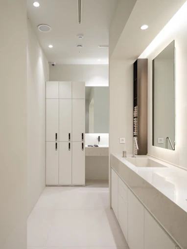Private vanity area